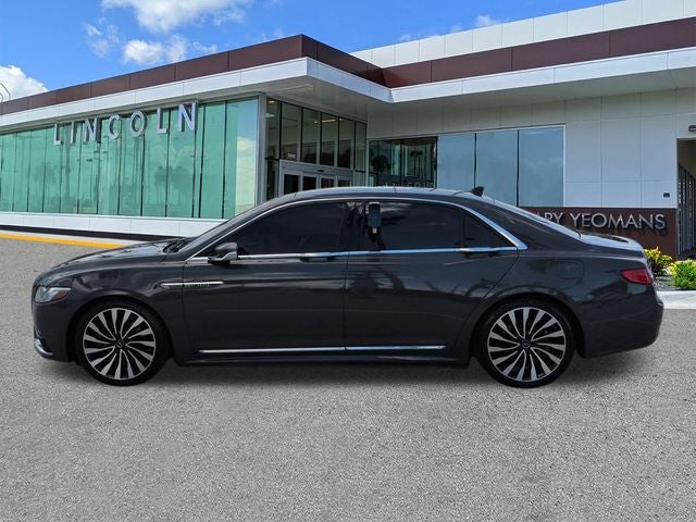 2019 Lincoln Continental Black Label