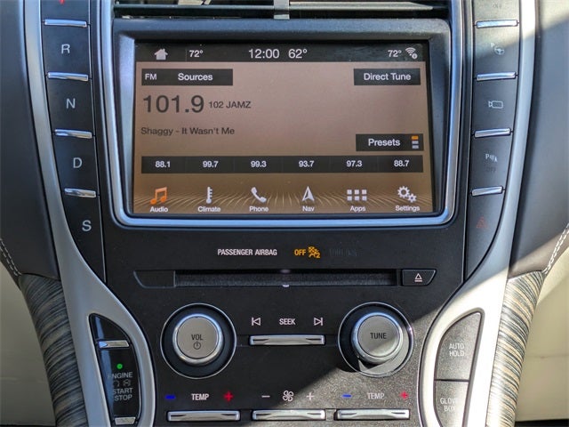 2019 Lincoln Nautilus Black Label