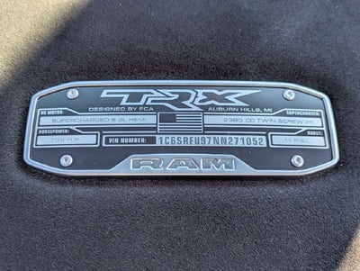 2022 RAM 1500 TRX