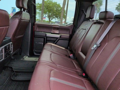 2017 Ford Super Duty F-350 SRW Platinum