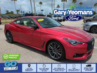 2017 INFINITI Q60 Red Sport 400