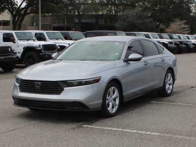 2025 Honda Accord Sedan LX