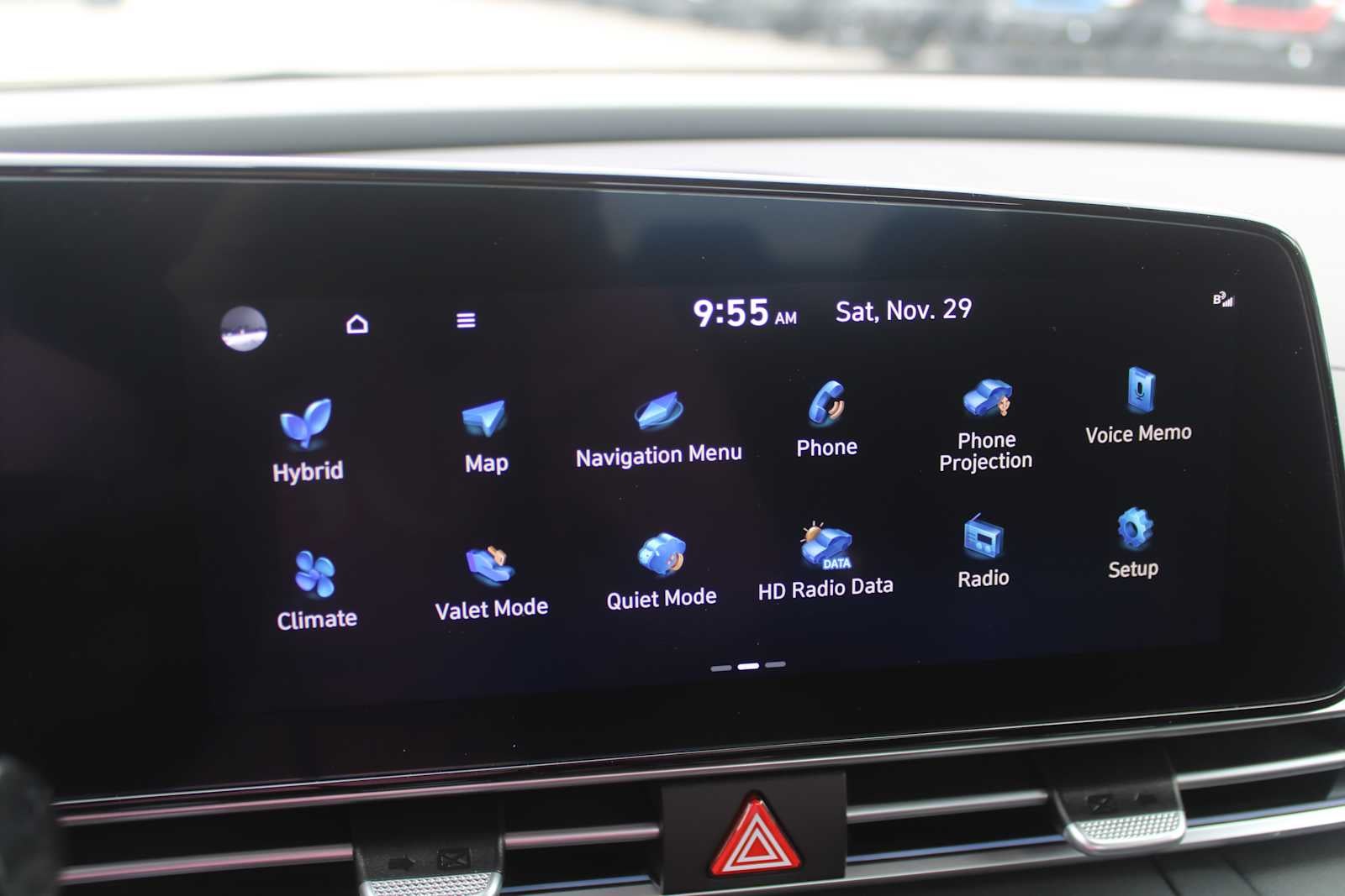 2024 Hyundai Elantra Hybrid Blue