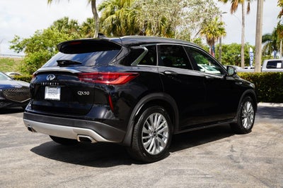 2023 INFINITI QX50 LUXE CERTIFIED PRE OWNED!!