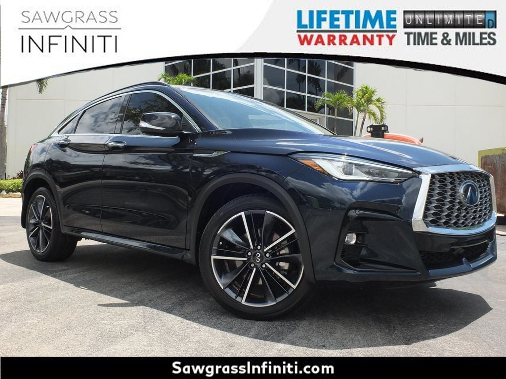 2023 INFINITI QX55 LUXE CERTIFIED PREOWNED!