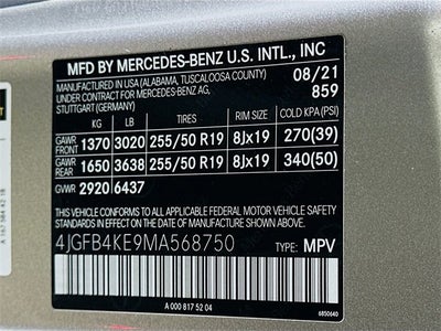 2021 Mercedes-Benz GLE GLE 350