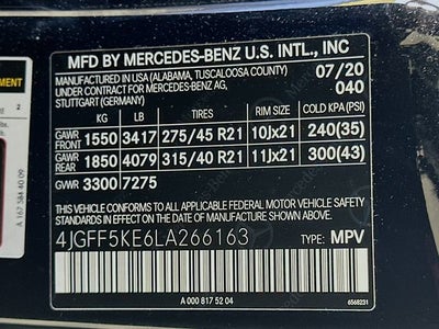 2020 Mercedes-Benz GLS GLS 450