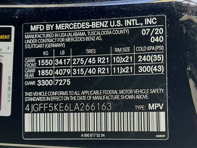 2020 Mercedes-Benz GLS GLS 450