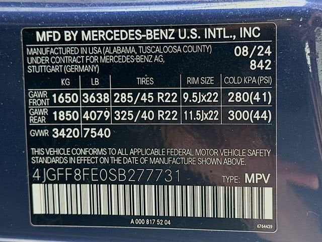 2025 Mercedes-Benz GLS GLS 580