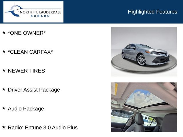 2018 Toyota Camry XLE