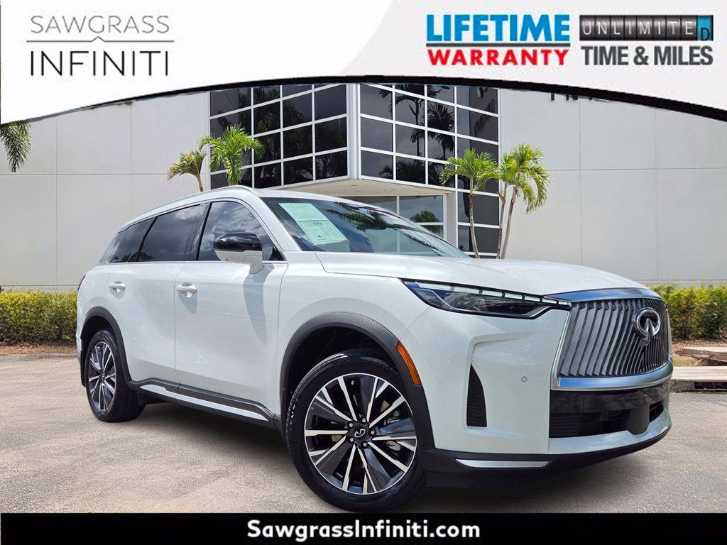 2026 INFINITI QX60 LUXE CERTIFIED PREOWNED!