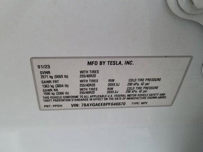 2023 Tesla Model Y Long Range