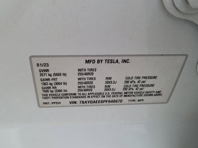 2023 Tesla Model Y Long Range