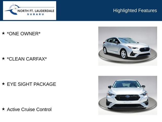 2025 Subaru Impreza Base