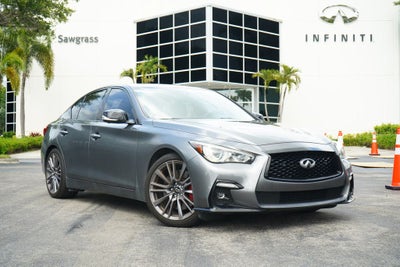 2023 INFINITI Q50 Red Sport 400 Certified Pre Owned!