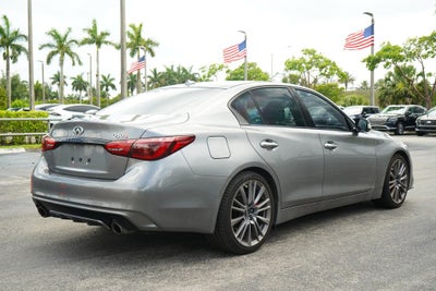2023 INFINITI Q50 Red Sport 400 Certified Pre Owned!