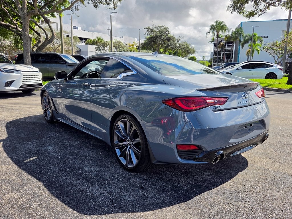 2022 INFINITI Q60 Red Sport 400