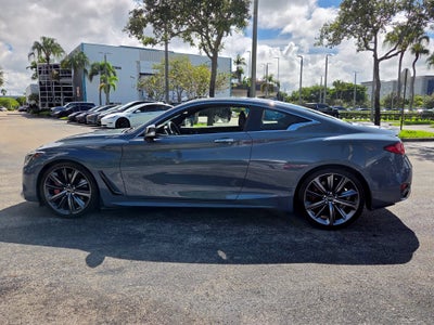 2022 INFINITI Q60 Red Sport 400