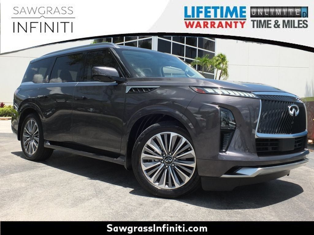 2025 INFINITI QX80 LUXE CERTIFIED PREOWNED