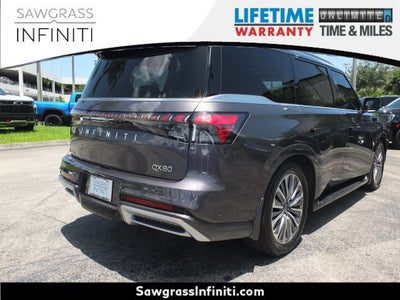 2025 INFINITI QX80 LUXE CERTIFIED PREOWNED