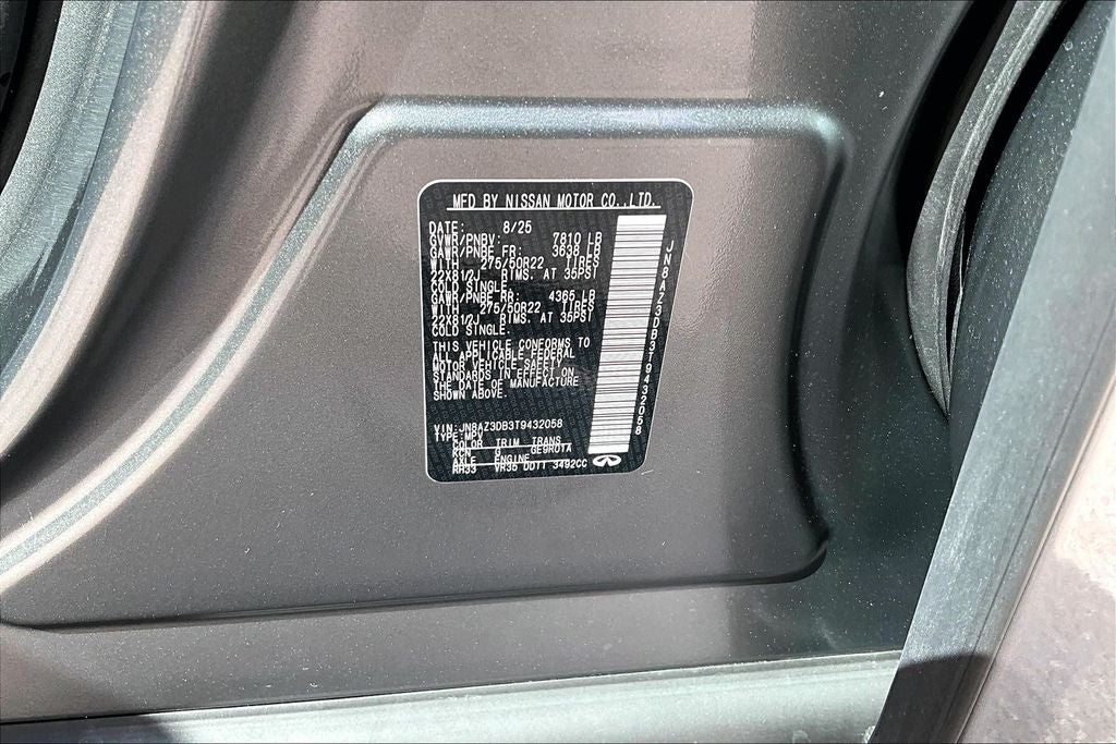 2026 INFINITI QX80 SPORT