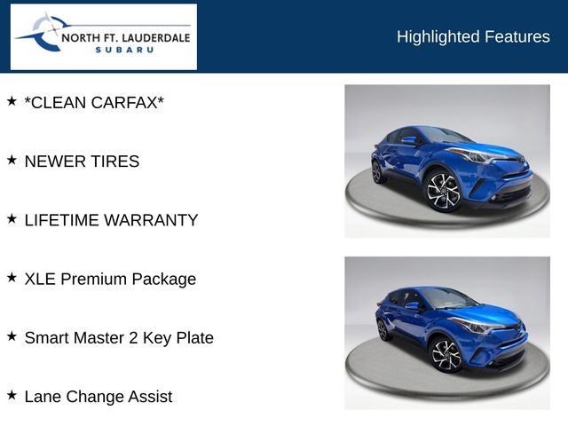 2018 Toyota C-HR XLE Premium