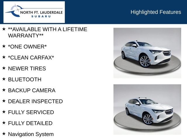 2022 Buick Envision Avenir