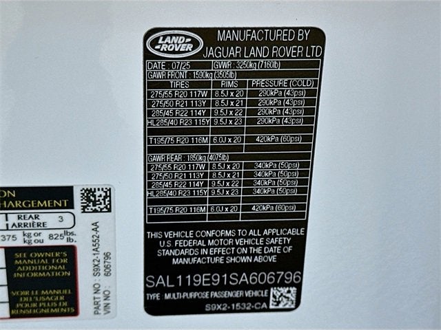 2025 Land Rover Range Rover Sport Autobiography