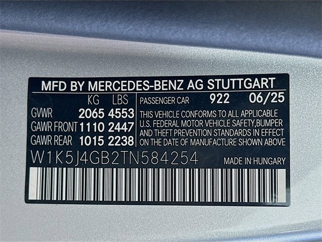 2026 Mercedes-Benz CLA CLA 250