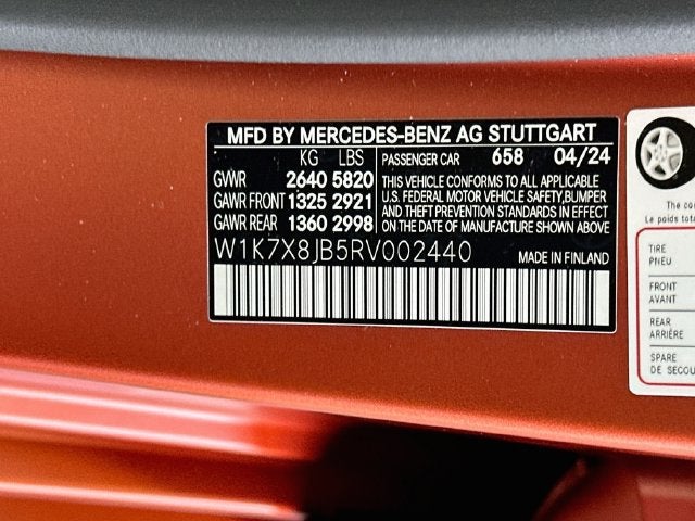 2024 Mercedes-Benz AMG® GT AMG® GT 63