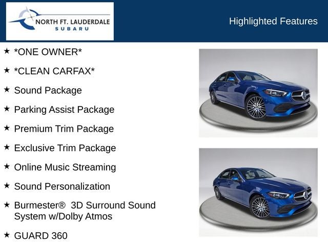 2023 Mercedes-Benz C 300 C 300