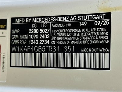 2026 Mercedes-Benz C-Class C 300