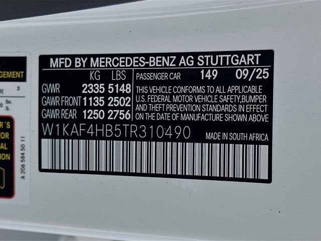 2026 Mercedes-Benz C-Class C 300