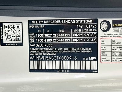 2026 Mercedes-Benz G-Class AMG® G 63