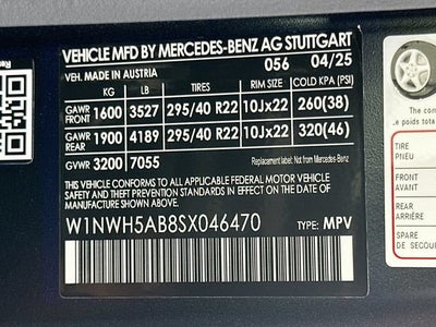 2025 Mercedes-Benz G-Class AMG® G 63