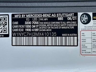 2021 Mercedes-Benz G-Class AMG® G 63