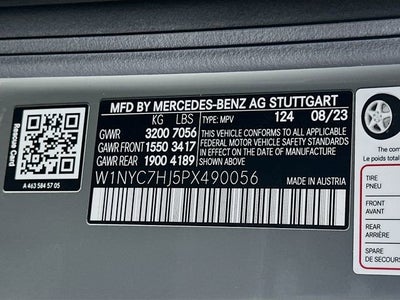 2023 Mercedes-Benz G-Class AMG® G 63