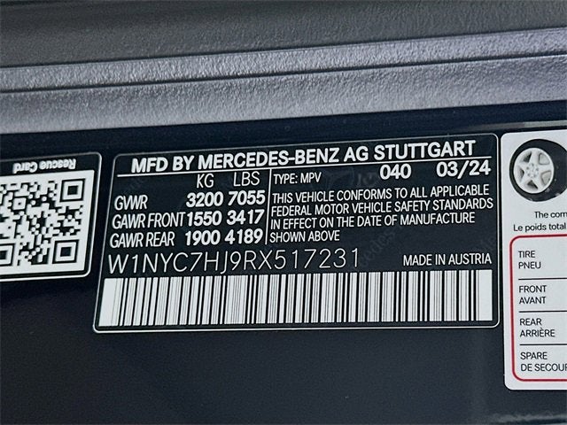 2024 Mercedes-Benz G-Class AMG® G 63