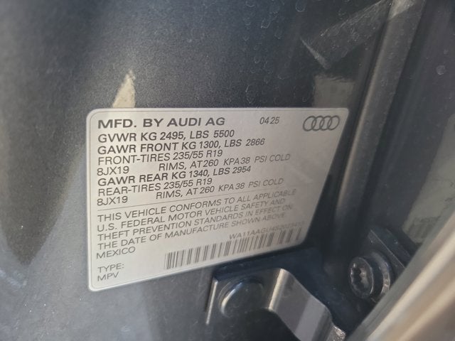 2025 Audi Q5 2.0T Premium