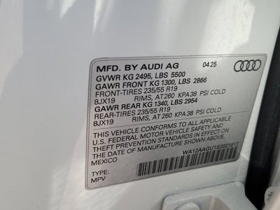 2025 Audi Q5 2.0T Premium Plus