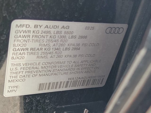 2025 Audi Q5 2.0T Premium Plus