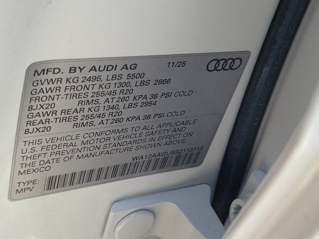 2025 Audi Q5 2.0T Premium Plus