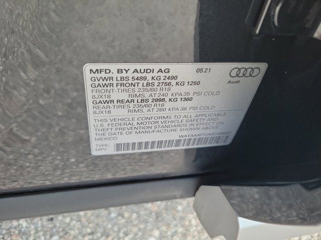 2021 Audi Q5 45 Premium