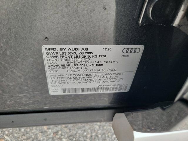 2021 Audi SQ5 Premium Plus