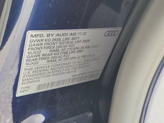 2023 Audi Q8 55 Premium Plus