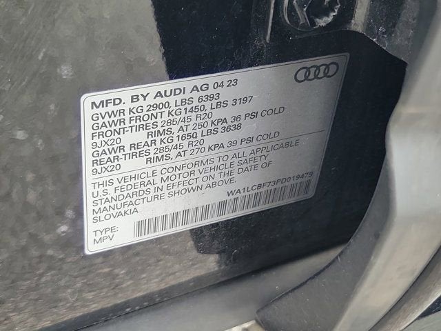 2023 Audi Q7 45 Premium Plus