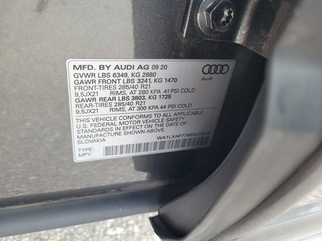 2021 Audi Q7 55 Premium Plus