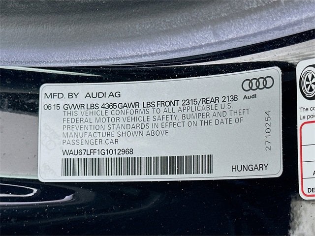 2016 Audi A3 1.8T Premium