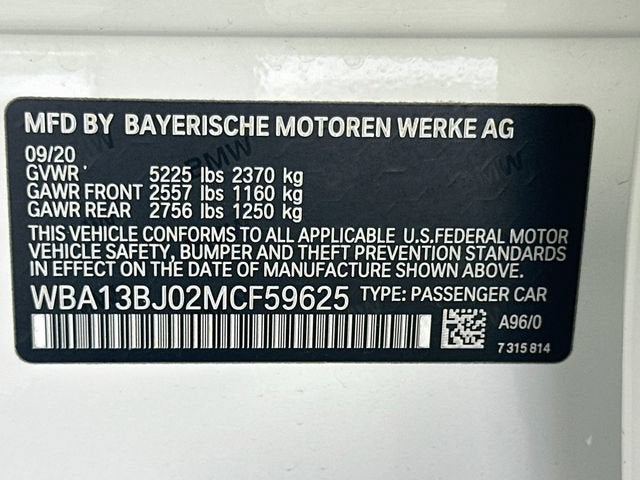 2021 BMW 5 Series 530i xDrive
