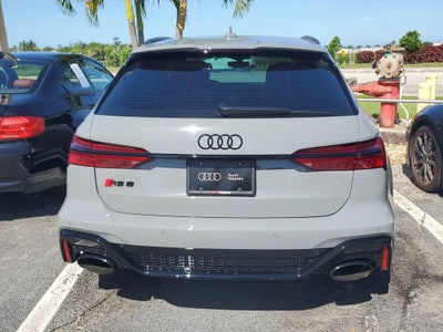 2025 Audi RS 6 Avant performance 4.0T quattro